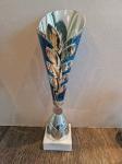 Trofej srebrno plavi